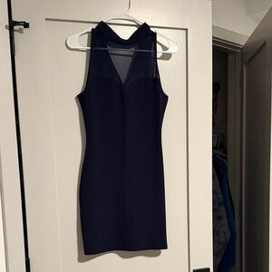 Bailey Blue Midnight Sleeveless Mini Dress